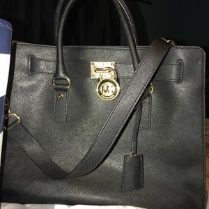 Authentic large Michael Kors Hamilton bag